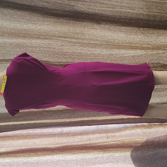 Catherine Malandrino Fuchsia Blush Knit Dress - Picture 6 of 7